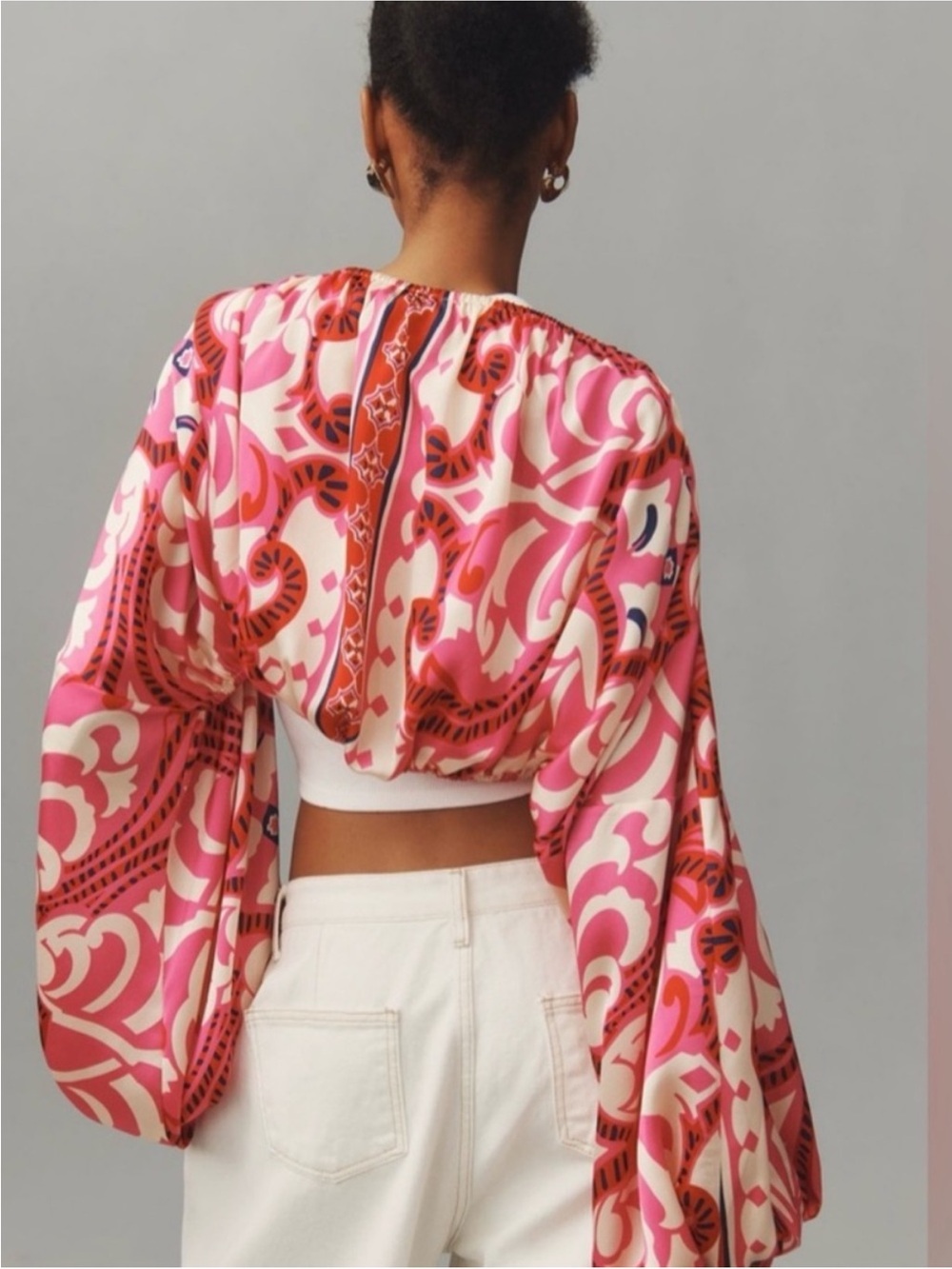 Anthropologie Mare Mare Bubble Shrug